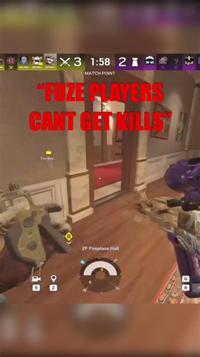 “All fuze players are carried” I beg to differ buddy #siegex #r6siege #Airhead022 #twitch