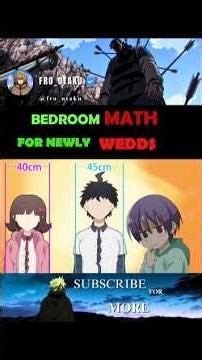 Bed Math For Newlyweds #tonikawa #anime #animeshorts #animememes