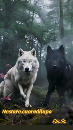 Amore eterno 🔥 ❤️ 🐺 🐺 ❤️ 🔥 Due Lupi La femmina e il suo Alfa Due Cuori battono insieme come uno solo Passi nel mattino al risveglio in caccia Poi fermarsi spesso per amarsi col fuoco che li rende meravigliosi e unici.