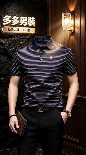 Unlock Stylish Confidence: Men's Striped Polo Shirt Style Guide