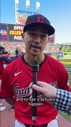 Steven Kwan breaks down his first AB & the attitude the Guardians are bringing to the #postseason 😤