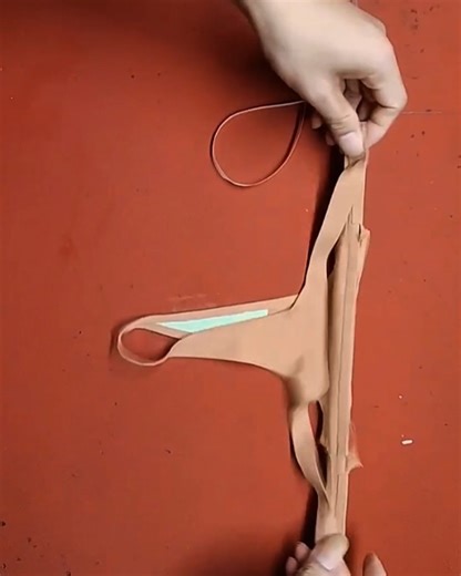 15K views · 77 reactions | creative brown to orange small thong g-string panties without sewing | Portal Hiburan | Facebook