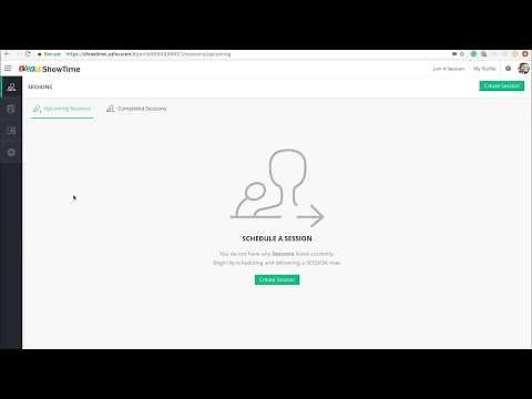 Edit and delete information on the ShowTime profile