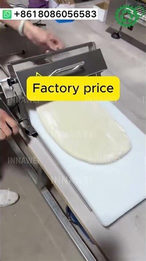 Flatbread Croissant Dough Machine Manual Dough Sheeter Pizza Dough Sheet Making Machine Roti Maker