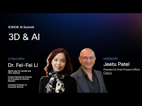 3D & AI | Dr. Fei-Fei Li, CEO & Co-Founder, World Labs & Jeetu Patel