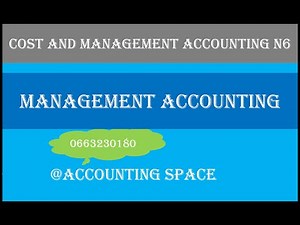 COST AND MANAGEMENT ACCOUNTING N6 STANDARD COSTING NOVEMBER 2022