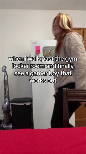 gamer boys usually don't work out that much because then they would be too powerful