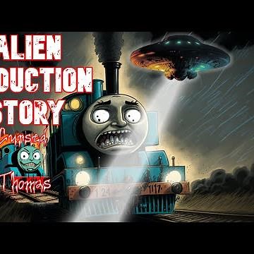 Story About Thomas the Tank Engine gets ABDUCTED BY ALIENS (SUBTITLES)