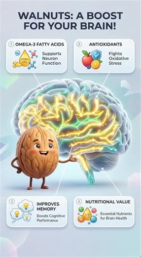 Walnuts Support Brain-Friendly Fats