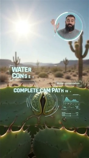 CAM Photosynthesis 🌵 | Day & Night Pathway Explained