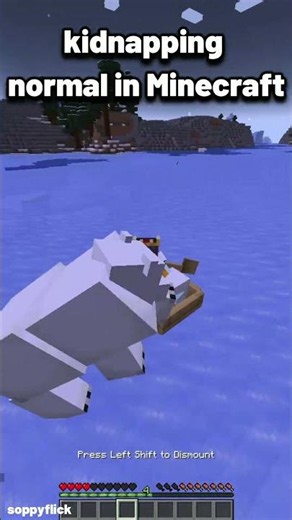 Minecraft Kidnapping is Out of Control! #minecraft #shorts