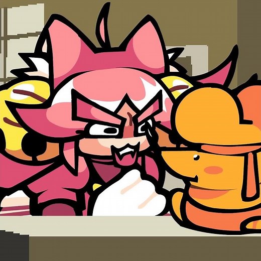 mew mew cartoon #animation #deltarune #funny #art