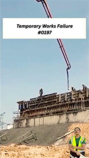 Temporary Works Gone Wrong! ⚠️ Concrete Chaos & Missed Risk Assessments #learn #najma@eim.ae #0197