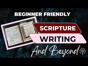 Scripture Writing for Beginners | Pray, Declare, and Affirm God’s Word