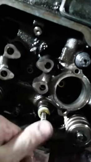 7.3l powerstroke how to change valve springs without removing the heads part 2.