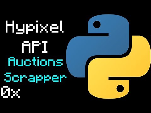 Skyblock Auctions Scrapper! | Hypixel API Project Tutorial