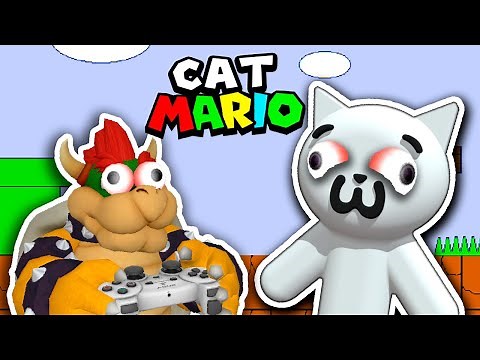 SUPER NEW CAT MARIO | Bowser Plays New Cat Mario Like PRO