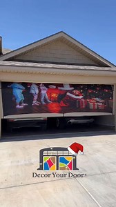 Still thinking about your Christmas garage door cover? Your favorite design is still available and ready to ship. Easy installation, perfect fit, fast delivery. Come back and complete your order before the best ones sell out. | Decor Your Door