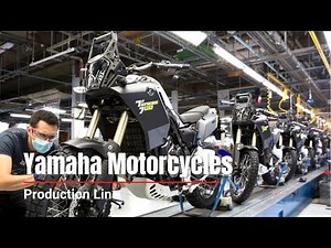 Yamaha Motorcycles Production Line | Yamaha Factory Tour | How Motorbike are produce