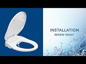 Renew Wash™ Electric Bidet Installation & Instructions