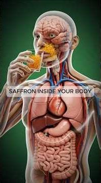 Saffron. SaffronBenefits #SaffronInsideYourBody #HealthyNutrition #BrainHealth #GutHealth