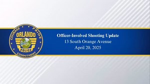 The Orlando Police Department is releasing body camera video of the officer-involved shooting at occurred on April 20, 2025. At approximately 1:30 a.m., OPD Crime Center detectives were monitoring the area of Orange Avenue and Central Boulevard when they observed a physical altercation occur outside Thrive Cocktail Lounge & Eatery, located at 13 South Orange Avenue. During the fight, detectives observed a handgun fall from the suspect’s pants. The suspect picked up the weapon and put it back in 