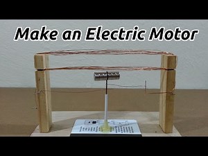 Electric Motor from Oersted's Experiment Setup