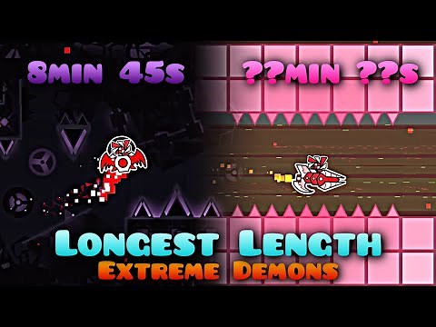 Top 50 Longest Extreme Demons | Geometry Dash [4K]