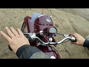 1956 BSA C12 250cc at Andy Tiernans #08914BSA