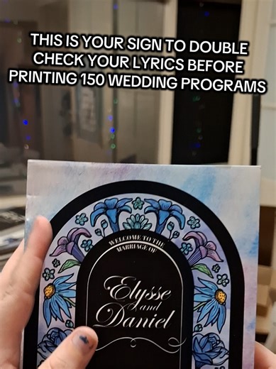 Avoid Wedding Program Mistakes: Double-Check Lyrics