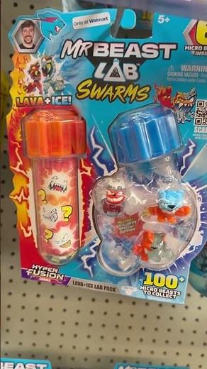 Mr. Beast Lab Hybrids Mystery Mix and Match - Lab Swarms Micro Beasts Hyper Fusion toys figures