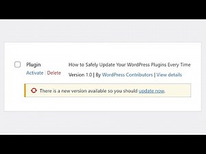 How to Safely Update Your WordPress Plugins Every Time