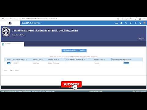 how to download the provisional certificate from CSVTU