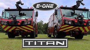 Check out these two E-ONE TITAN ARFF 4x4s for the U.S. Navy, part of a nine unit order! #EONEstrength #TITANarff #ARFF #usnavy #military | E-ONE Fire Trucks (Official Site)