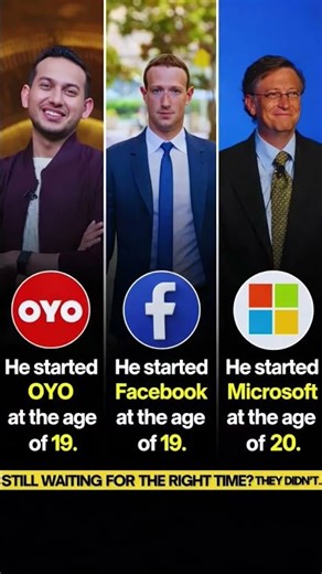 🔥 Still Waiting for the Right Time? They Didn’t! 😱 | Started Before 20 🚀