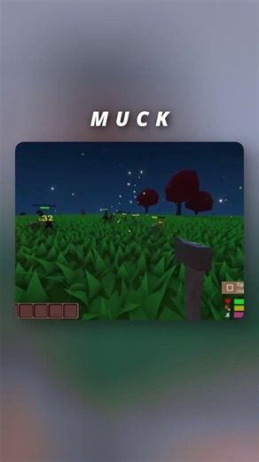 يشبه ماين كرافت . لكن مستحيل تعيش فيه !#yakousan #minecraft #muck