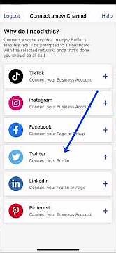 Buffer Mobile App: Connecting Channels Made Easy
