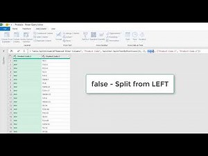 PowerQuery M Language - Splitter SplitTextByPositions and Splitter SplitTextByRepeatedLengths