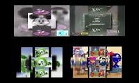 Mix of 4 videos from youtube : YTPMV Scan quadparison 2