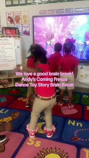 We love a good brain break! Andy’s Coming Freeze Dance Toy Story Brain Break by Be Well Played💕