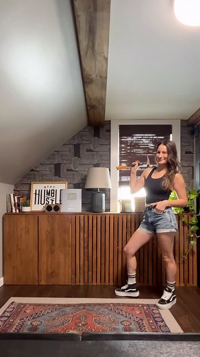 46K views · 1.1K reactions | Funky spaces call for funky solutions - like this Ikea hacked radiator cabinet lovechild that @diydanie and I cooked up for my home office. Did you peep the magnets?  - If there are two things I love more rehab anything, it’s building with friends and multipurpose furniture. Check, and check.  - Full tutorial for this bad boy is on my channel today (you know where to find the link)! - #ikeahack #officedesign #diyhome #diyfurniture | DIY Huntress | Facebook