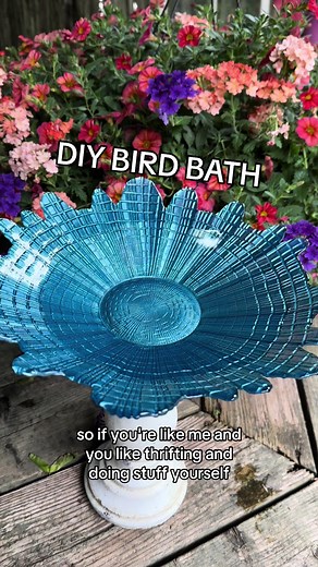 DIY Bird Bath for Your Garden