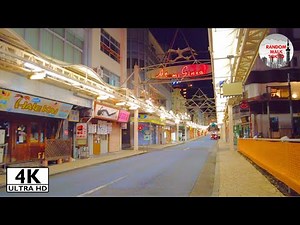 Atami Night Walk Tour, Retro Street of Hot Spring and History - 4K/ULTRA HDR, Must Visit in Japan