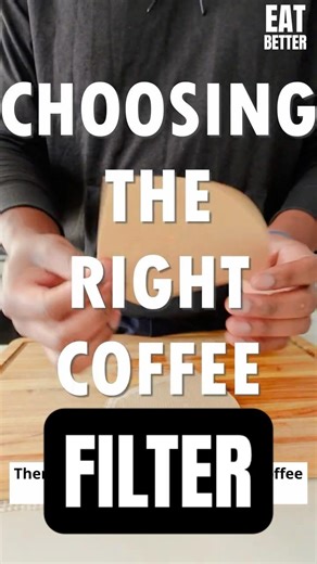 Using the right coffee filter (paper vs. mesh)