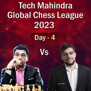 65K views · 3.3K reactions | Anand vs MVL | Tech Mahindra Global Chess League 2023 | Day - 4 | Kings Hunt | Facebook