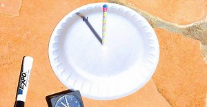 Como fazer um relógio solar?