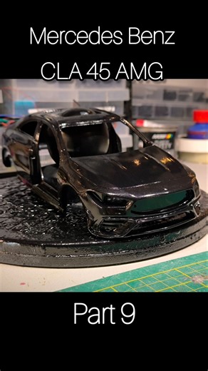 Fresh color for this Mercedes Benz CLA 45 AMG #shorts #diy