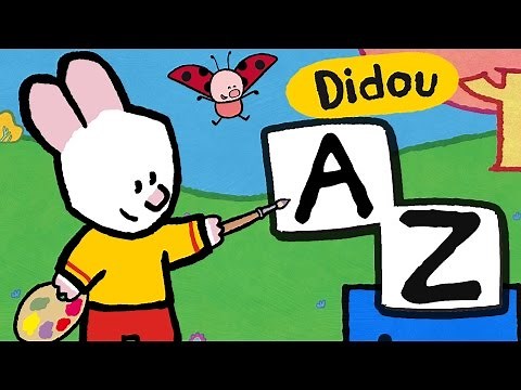 Apprendre les lettres avec Didou | Les lettres de A à Z | Alphabet Compilation HD , plus 🎨 ici ⬇⬇⬇