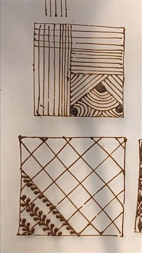 Beautiful and easy grids idea🌿 #love #viral #mehndi #shorts #art #henna