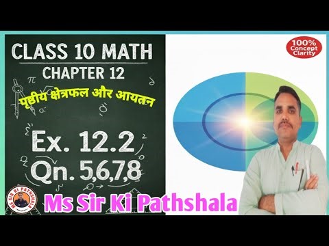 Class 10 Math Chapter 12 Ex. 12.2 Qn. 5,6,7,8 !! Kasha 10 Prashnawali 12.2 #viral #trending